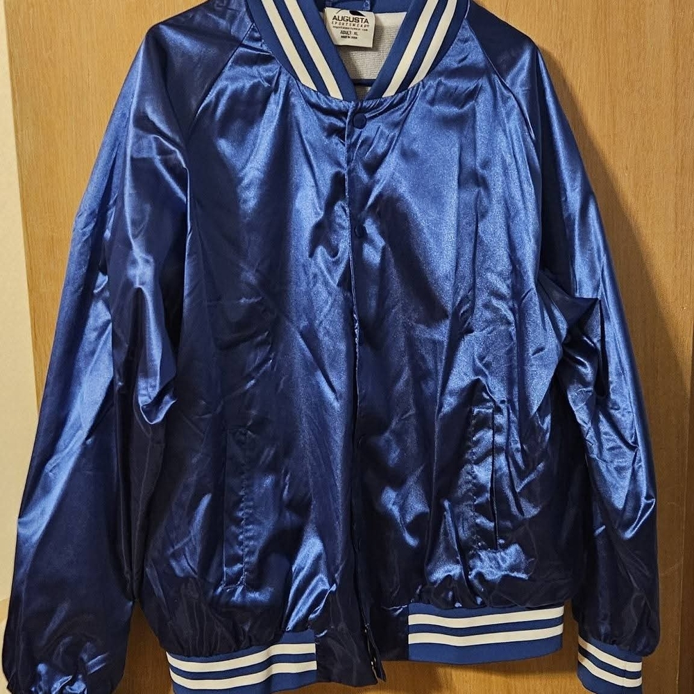 Augusta Sportswear Blue Bomber Jacket
